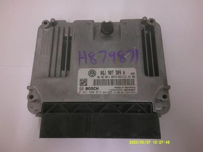 ENGINE COMPUTER VOLKSWAGEN CC 2010 06J907309A 2.0L PCM ECM ECU OEM - Image 1 of 4