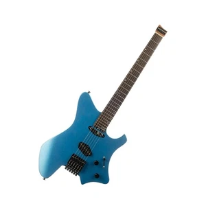 EART GW2T-SE Headless Electric Guitar, Solid Electric Guitar Roasted Mahogany... - Picture 1 of 6