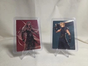 Carte Art Cloud e Sephiroth Final Fantasy Mtg NM I Er Sleave e caricatore superiore  - Foto 1 di 2