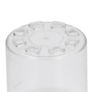 (Gray)Ice Cream Pints Cup PET Lid Transparent PC Cup Body Ice Cream Container - Picture 1 of 12