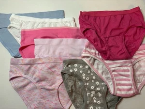 8 pair NEW Mixed Lot Girls Panties Size Small 4 - Picture 1 of 3