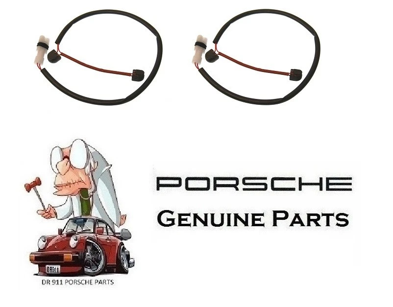 JUEGO DE SENSORES DE DESGASTE DE PASTILLAS DE FRENO DE DISCO TRASERAS PORSCHE 911 99661236500 Foto 1 de 1