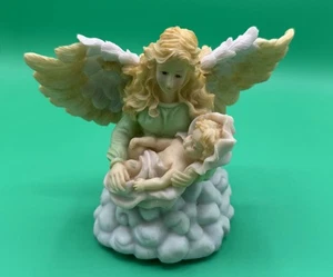 Figura de ángel musical Serafines clásicos Loving Spirit Roman Inc retirado 1996 - Imagen 1 de 10