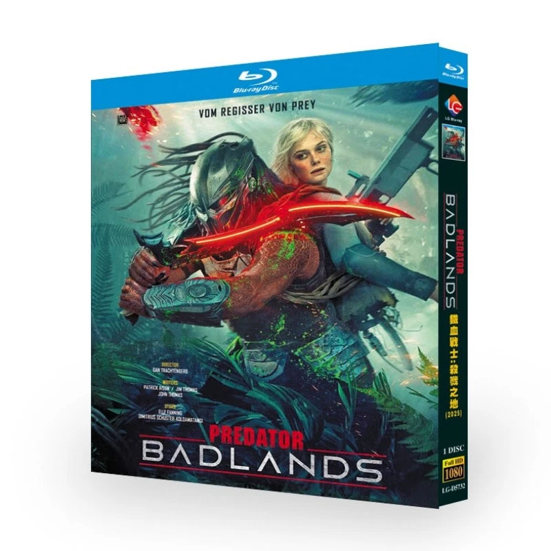 Predator: Badlands  (2025)：English Adventure Complete Movie Series All Region BD - image 1 of 1