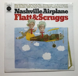 FLATT & SCRUGGS: Nashville Airplane (Vinyl LP Record Sealed) - Picture 1 of 4
