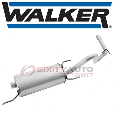 Walker Quiet-Flow Exhaust Muffler Assembly for 2005-2012 Toyota Tacoma 2.7L ku Foto 1 de 4