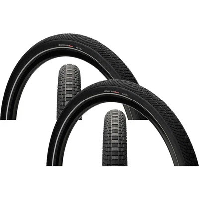 Pack de 2 neumáticos Kenda Kwick Nine 29 x 2,2 alambre cubierta negro/reflectante Foto 1 de 2