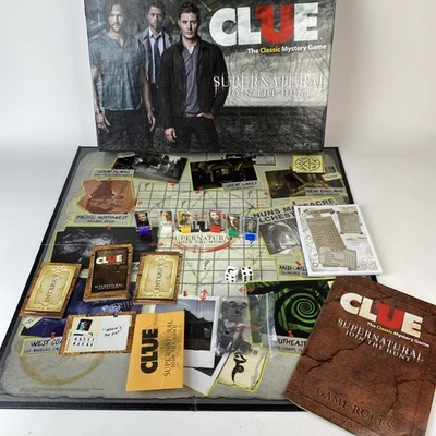 Clue Supernatural Join the Hunt Board Game Hasbro USAopoly Complete - Image 1 of 4