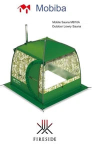 MOBIBA Rucksack Sauna MB10A Digital Camouflage Outdoor Mobile Sauna MB10A Japan - Bild 1 von 17