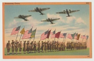 WWII, Militär, Presenting Colors, Military Activity Series - Bild 1 von 2