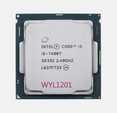 Intel Core i5-7400T 2.4 - 3.0 Ghz 7th Gen. Kaby Lake Quad Core CPU FCLGA1151 - Image 1 of 3