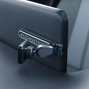 Soporte magnético para teléfono de automóvil montaje telescópico con número de estacionamiento accesorios para tarjetas - Imagen 1 de 12