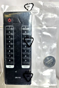 Fernbedienung Fernbedienung CR-110 für Matrix Switch 8 Kanal 8 in 8 Out Neu + CR2025 - Bild 1 von 4