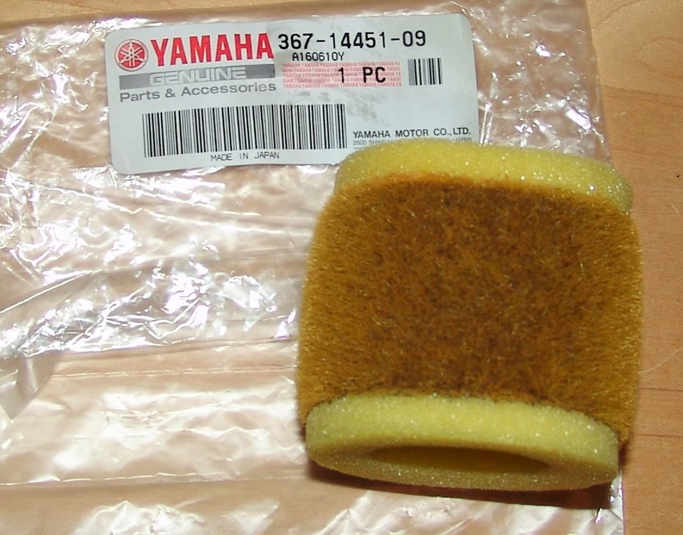 FILTRO/LIMPIADOR DE ELEMENTOS DE AIRE OEM Yamaha Foto 1 de 1