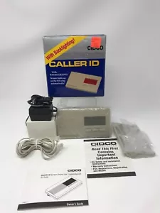Identificador de llamadas incorporado Cidco 1992 de colección ¡con retroiluminación! Modelo SL-64-2 - Imagen 1 de 12