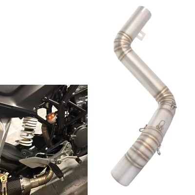 Middle Link Pipe Exhaust System Modified for KTM DUKE 200 390 2012-2016 Foto 1 de 4