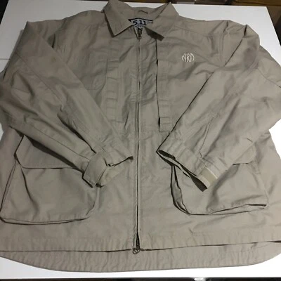 5.11 Tactical Series NRA Embroidered Mens XL Full Zip Heavy Coat Jacket Conceal - Image 1 of 4