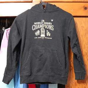 Los Angeles Dodgers 2024 World Series Champions Hoodie Youth Medium YM - Picture 1 of 6