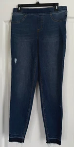 Spanx Jeans Pull On Skinny Elasticizzato Pannello di Controllo Pancia Grande Blu 32x28 - Foto 1 di 8