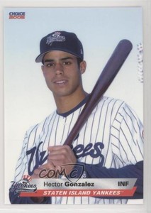 2005 Choice Staten Island Yankees Hector Gonzalez #11