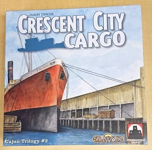 Crescent City Cargo Spielworxx Board game New in Shrink Stronghold RARE - Picture 1 of 2