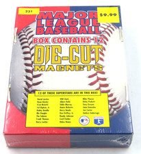 1996 Crown Pro MLB Die-Cut Magnets - Griffey, Bonds, Ripken, More - NEW SEALED