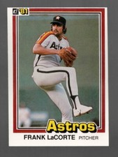 1981 Donruss #143 Frank LaCorte NM/Mint