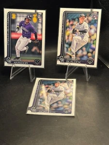 2025 Topps Series 1 Colorado Rockies RC: Adael Amador, Bradley Blalock X2 - Bild 1 von 2