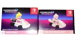 ROSE PEACH & PEACH KART McDonald’s 2024 Mario Kart 8 Deluxe Nintendo Switch Toys - Picture 1 of 1