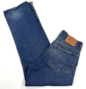 vintage 90s TRIPLE XXX Lucky Brand Jeans Mens 33x32 Faded Distressed Denim USA - Picture 1 of 9