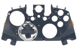 Mid-frame Housing Shell Black Replacement For Xbox One Fat Controller 1537 - Picture 1 of 5