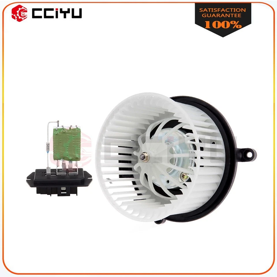 Rear Heater Blower Motor With Resistor Kit Fits 2008 09-2010 Dodge Grand Caravan - Imagem 1 de 4