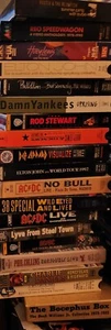 Concerts on VHS Tape. Last Chance for Great Music Prices Reduced to Move - Foto 1 di 1