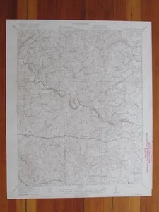 Mapa de ratón original vintage del USGS de McKenney Virginia 1921 - Imagen 1 de 1