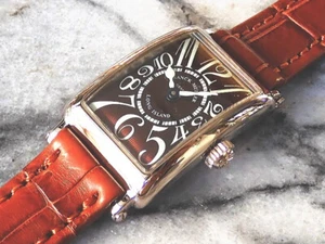 Franck Muller Long Island Petit 802 QZ watch women TO158544 - Picture 1 of 6