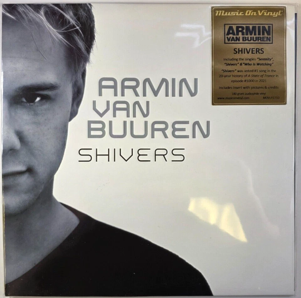 Armin van Buuren Shivers LP Album vinyl record 2021 reissue 180g remastered 2022 - Imagem 1 de 4