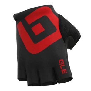 ALE Cycling Gloves - Air Summer Mitts - Fingerless, Black/Red L14242318 - Picture 1 of 2