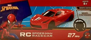 Marvel Spider-Man RC Racecar 27MHz High Speed Full Function Remote Control (NIB) - Picture 1 of 2