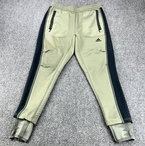 Adidas Joggers Youth Large Green Cold RDY Climate Tech Insulated Zip Pocket Boys - Picture 1 of 14