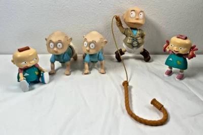 "Lote de 5 Rugrats 2"" FIGURA DE ACCIÓN PVC Juguete Nickelodeon Viacom 1998 2017" Foto 1 de 4