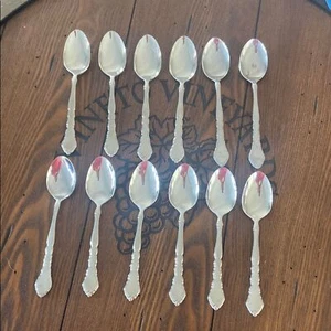 Oneida Community Stainless Tea Spoons. Set of 12. - Picture 1 of 7