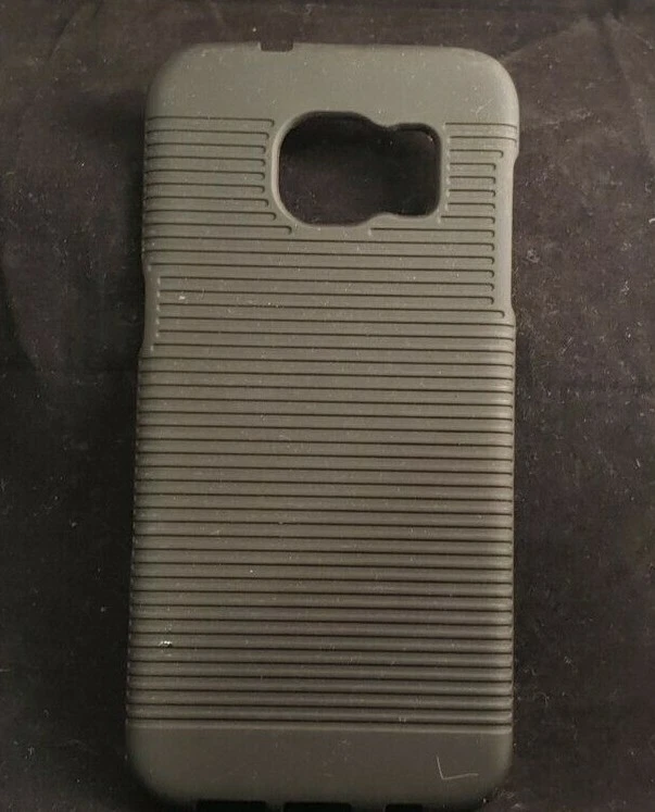 Capa Evutec preta híbrida fina para Samsung Galaxy S7 Edge (2532) - Imagem 1 de 4