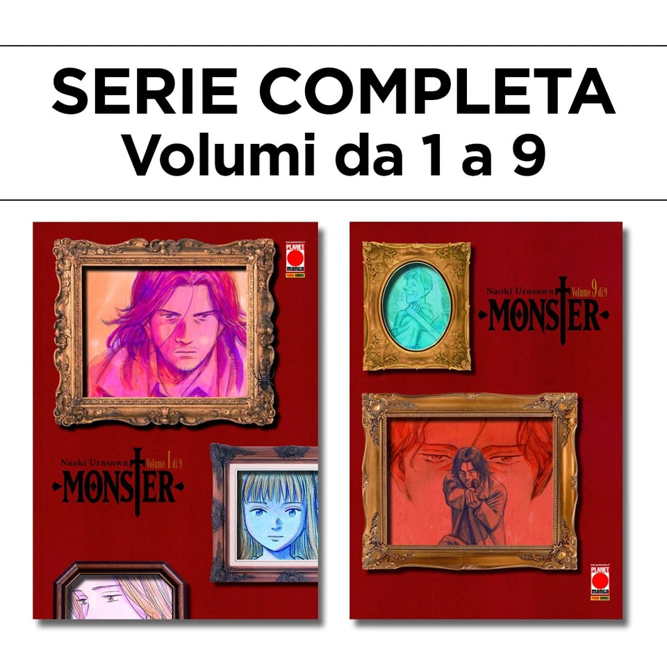 Monster Deluxe 1/9 - Ristampa - Serie Completa - Panini Comics - Italiano - Immagine 1 di 1