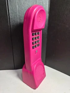 Milton Bradley Electronic Dream Phone Game Phone only Pink Working 1991 #3 - Picture 1 of 7