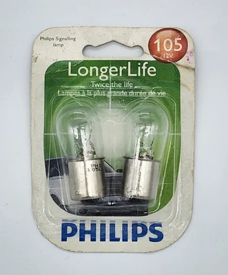Philips 105LLB2 Lámpara de Cortesía Larga Duración Bombilla 105 - PACK DE 2 Foto 1 de 3
