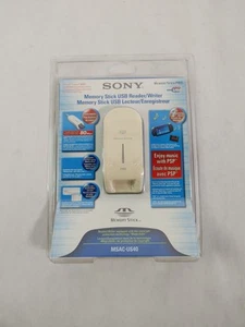 New Sony MSAS-US40 Memory Stick Pro USB Reader/Writer - Picture 1 of 6