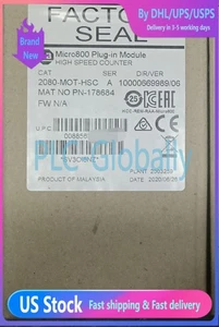 MODULO PLUG-IN ALLEN-BRADLEY 2080-MOT-HSC MICRO800 NUOVO IN SCATOLA SPEDIZIONE VELOCE # - Foto 1 di 4