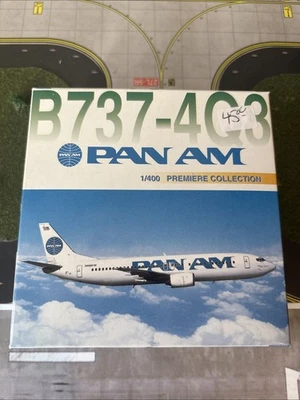 ДРАКОНЬИ КРЫЛЬЯ ПРЕМЬЕРНАЯ КОЛЛЕКЦИЯ 1/400 PAN AM BOEING B737-4Q8 - Изображение 1 из 4