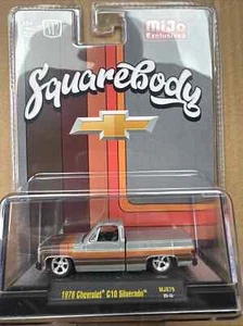 MJS79 M2 MACHINES 1978 CHEVROLET C10 SILVERADO SQUAREBODY MIJO EXCLUSIVES - Picture 1 of 6