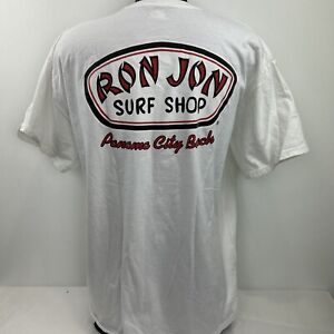 Vintage Ron Jon Shirt Mens XL Surfboard Shop Panama Beach Florida Logo Tee